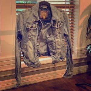 Vintage * Abercrombie & Fitch denim jacket !